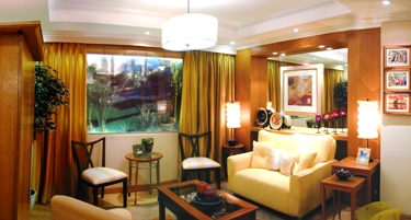 This photo of a condo interior was taken by Joseph Firman of Manila, Philippines.